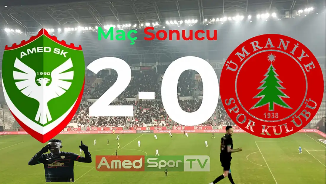 Amedspor 2024’ü galibiyetle kapattı, taraftarına yeni yıl hediyesi