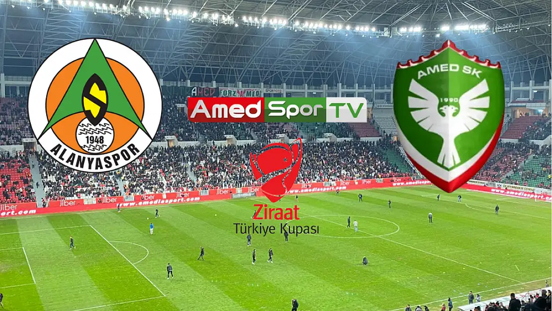 Amedspor, Alanyaspor deplasmanında ilk yarıda eşitliği sağladı: 1-1