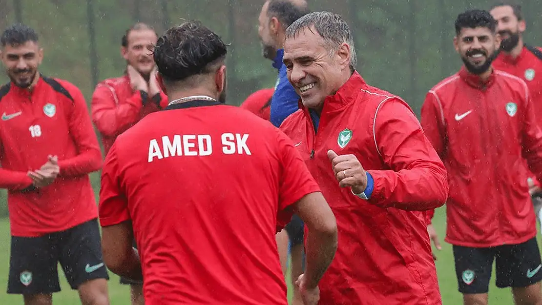 Amedspor antrenmanlarına devam ediyor