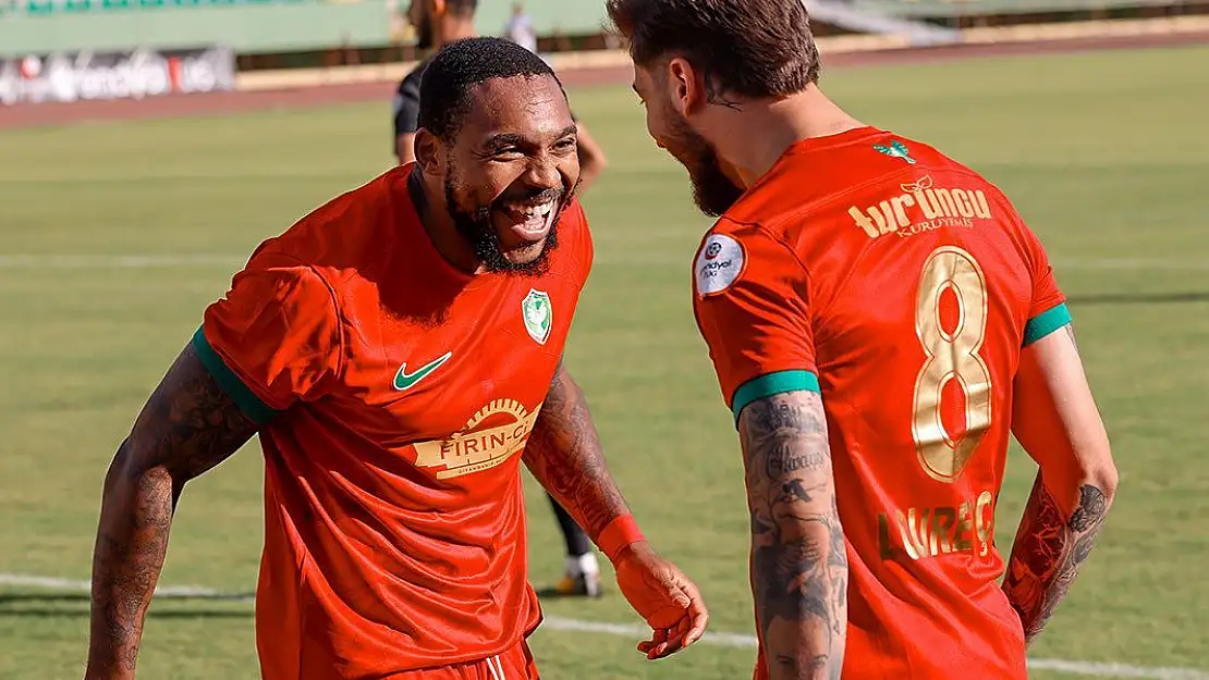 Amedspor, Assombalonga ve Lourenço ile ilk yarıyı 2-0 önde kapattı