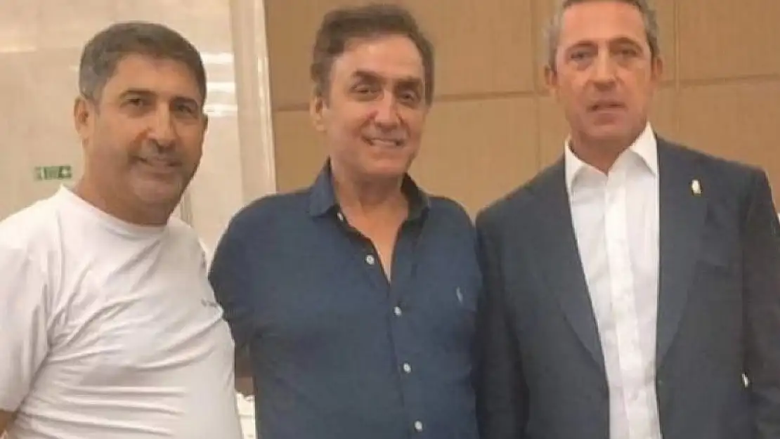 Amedspor Başkanı Aziz Elaldı, Ali Koç ile görüştü