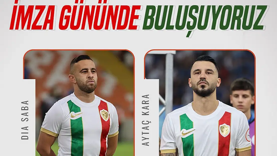 Amedspor'da büyük buluşma: Dia Saba ve Aytaç Kara taraftarlarla!