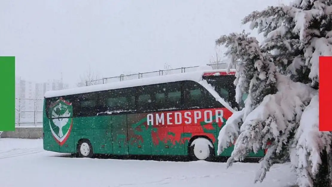 Amedspor, Iğdır deplasmanından 8 saat süren zorlu bir yolculukla döndü