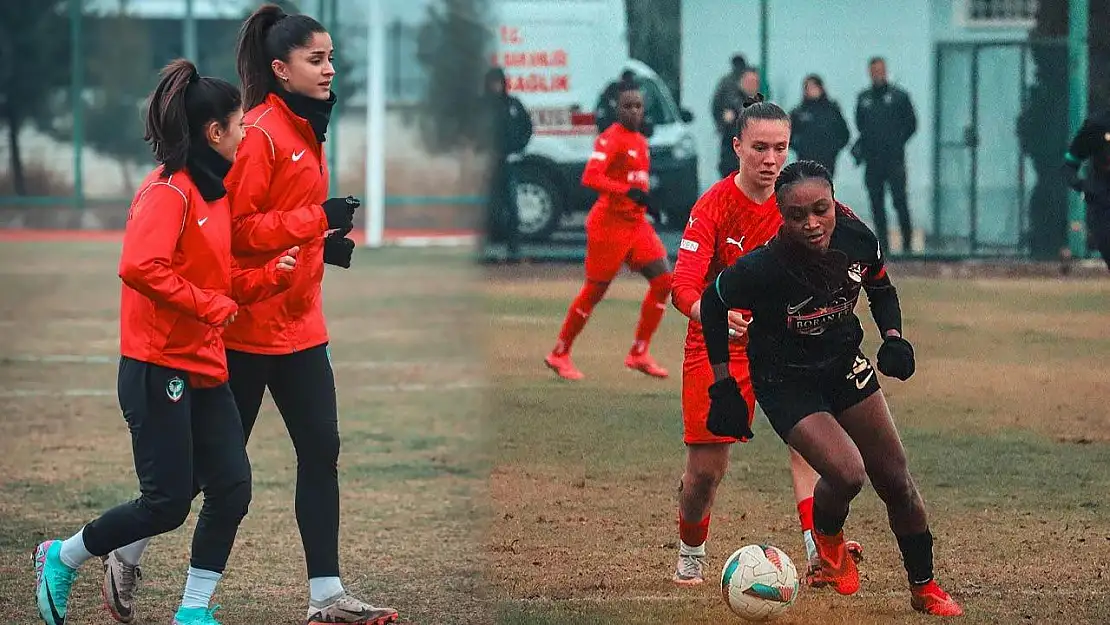 Amedspor Kadın Futbol Takımı ilk yarının sonunda puan kaybı yaşadı