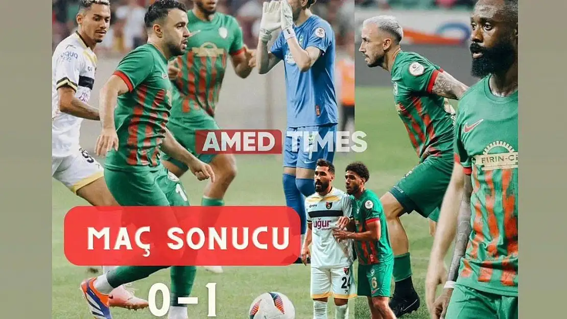 Amedspor kendi evinde mağlup oldu