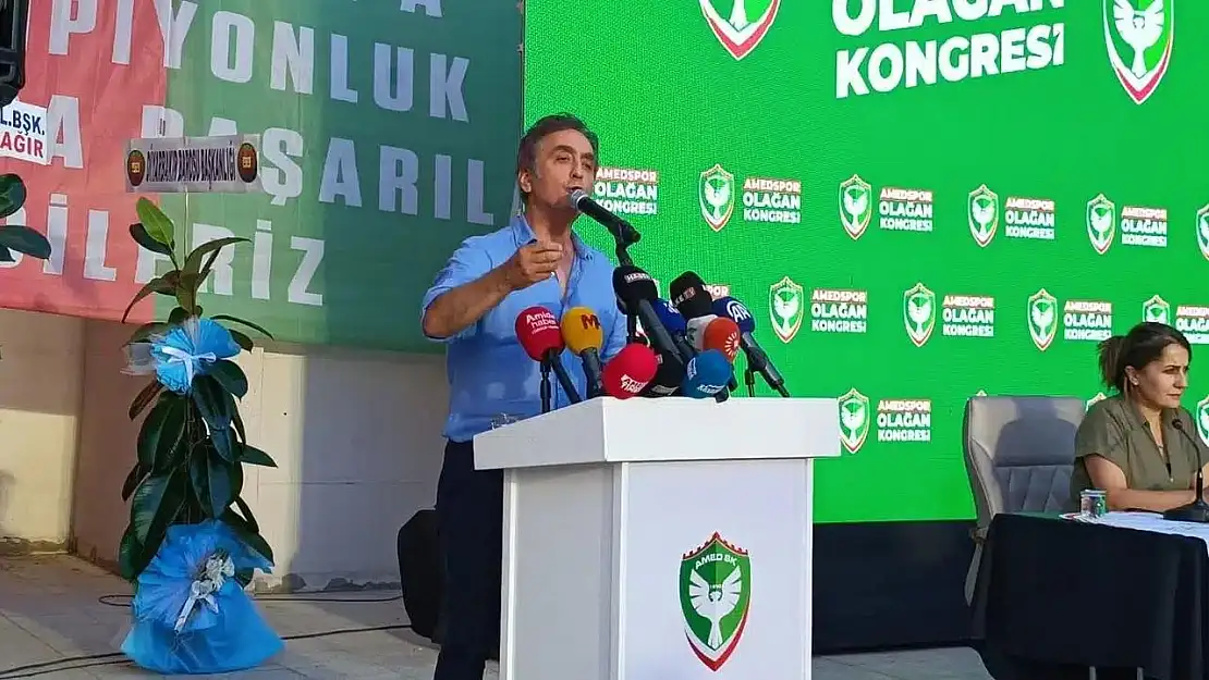 Amedspor'da yeni yönetim ve başkan belli oldu