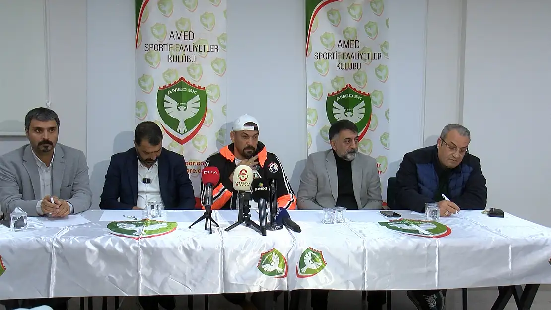 Amedspor'dan kritik basın toplantısı: Sakaryaspor maçı ve gelecek hedefler