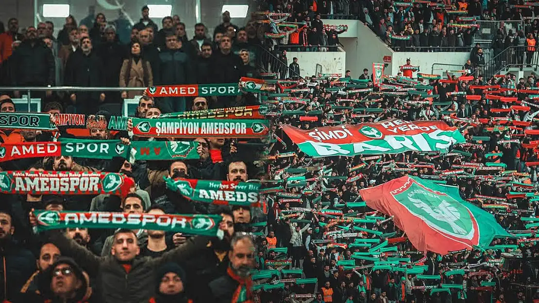 PFDK'dan Amedspor'a Ağır Para Cezası ve Tribün Blokesi!