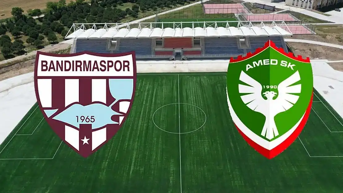 Trendyol 1. Lig'de 5. Hafta: Amedspor ve Bandırmaspor'un tarihi istatistikleri