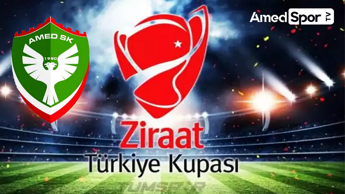 Ziraat Türkiye Kupası kura çekimi yapıldı: Amedspor hangi turdan başlıyor?