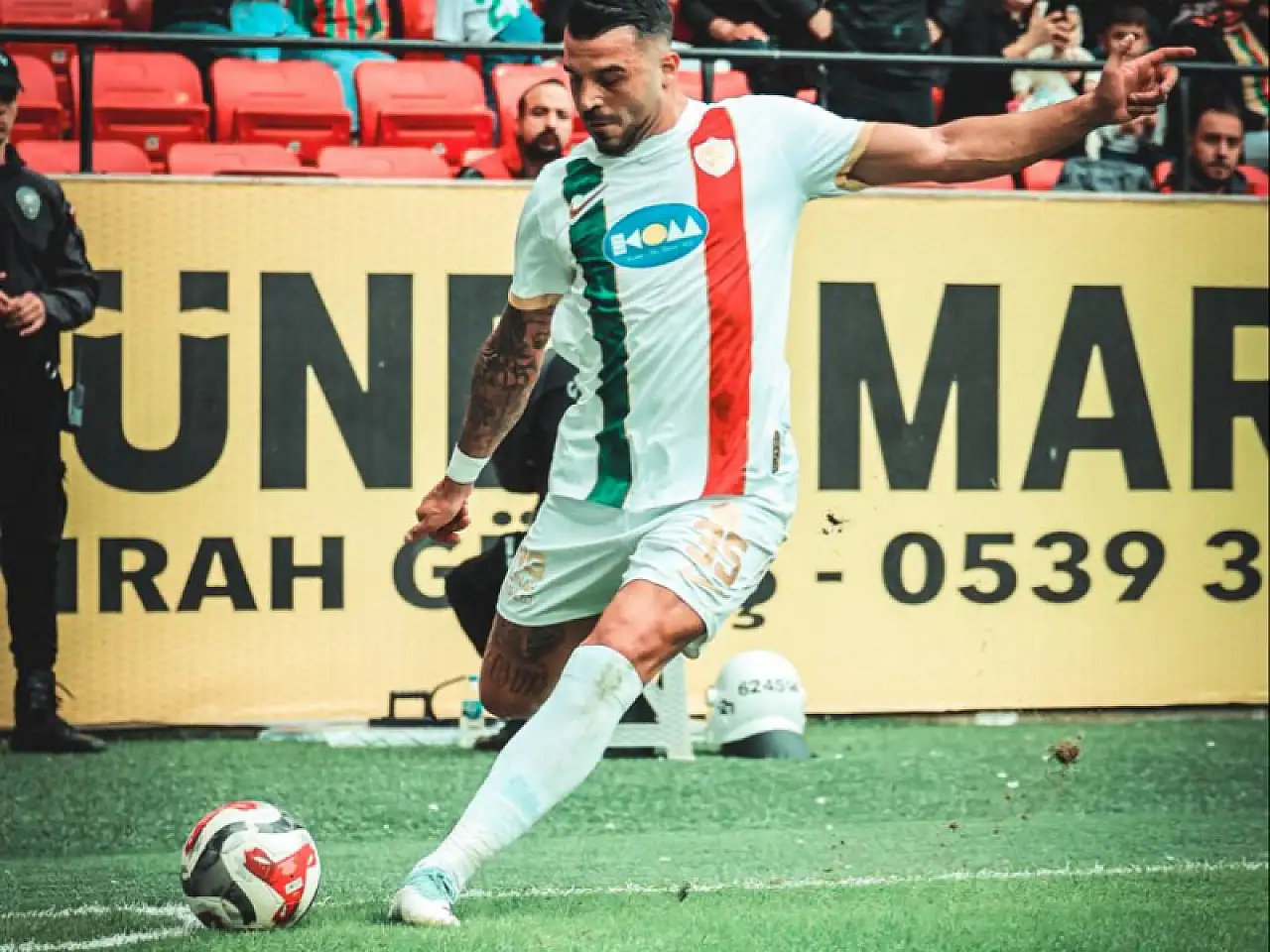 Amedspor etkili oynadı, ilk yarıda golü bulamadı