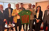 Amedspor yönetimi, Önder'e geçmiş olsun ziyaretinde bulundu