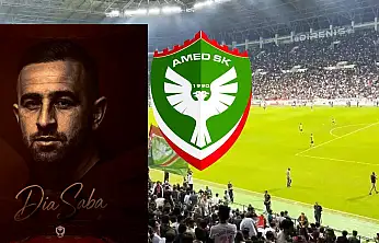 Amedspor'dan yıldız transfer: Dia Saba resmen takımda!