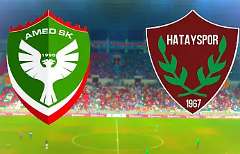 Amedspor – Hatayspor Maçı: İlk 11'ler Belli Oldu! Kritik Mücadelede Hedef 3 Puan