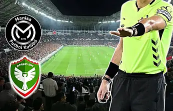 Amedspor'un Manisa FK maçının hakemleri belli oldu! İşte görev alacak isimler