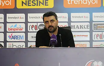 Kaloğlu: Futbolcularım iyi mücadele etti, ama şans bizden yana değildi