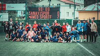 Amed SK Kadın Takımı sezonun ilk galibiyetini Giresun'da aldı