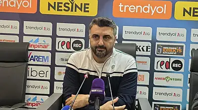 Amedspor Teknik Direktörü Sinan Kaloğlu: 'Bu takım sezon sonunda hedefe ulaşacak'