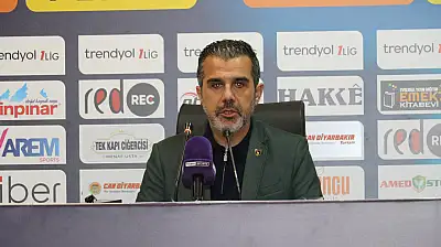 Mustafa Alper Avcı: Amedspor'un taraftarıyla süper lig düzeyinde