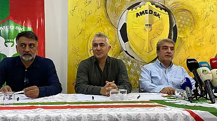 Amedspor'un yeni teknik direktörü iddialı: 'Şampiyonluk kutlayacağız'