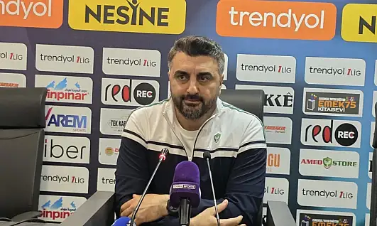 Amedspor Teknik Direktörü Sinan Kaloğlu: 'Bu takım sezon sonunda hedefe ulaşacak'