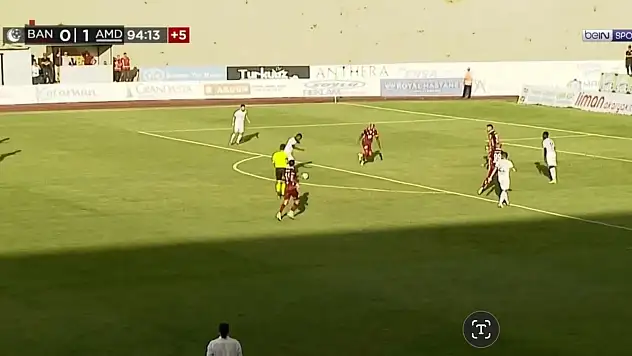 Amedspor, Bandırmaspor maçında üç puanla döndü