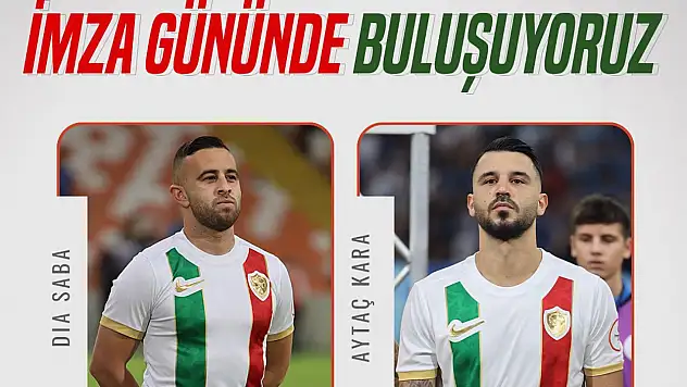 Amedspor'da büyük buluşma: Dia Saba ve Aytaç Kara taraftarlarla!