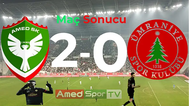 Amedspor 2024'ü galibiyetle kapattı, taraftarına yeni yıl hediyesi