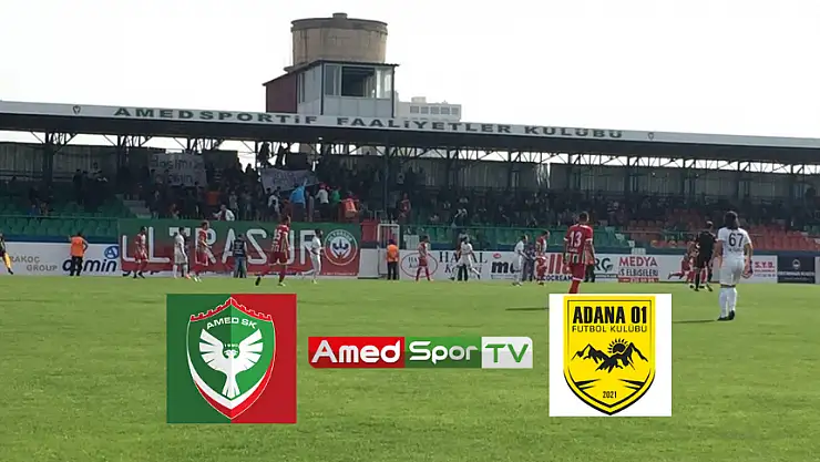 Amedspor, Adana 01 FK ile kupa maçına çıkıyor
