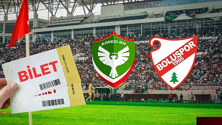 Amedspor, Boluspor deplasmanına hazır: Biletler tükendi