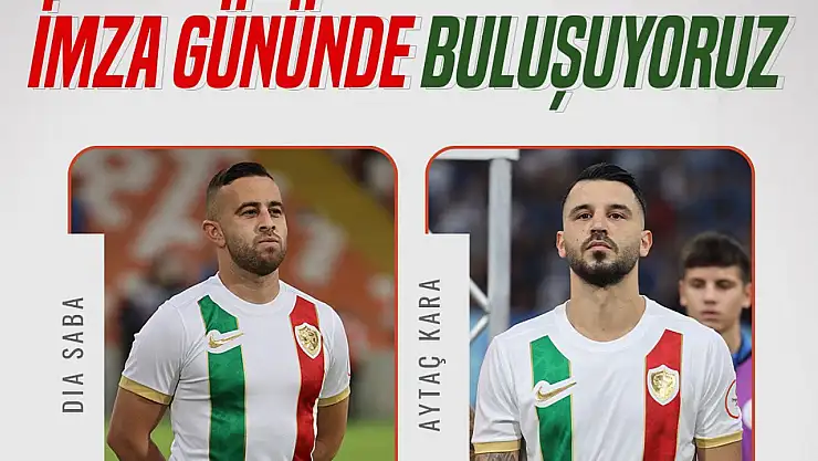 Amedspor'da büyük buluşma: Dia Saba ve Aytaç Kara taraftarlarla!