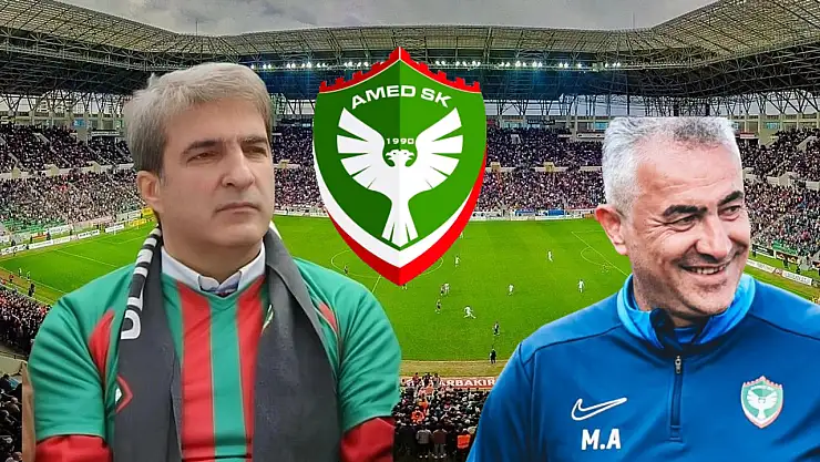 Amedspor'da Mehmet Altıparmak istifa etti