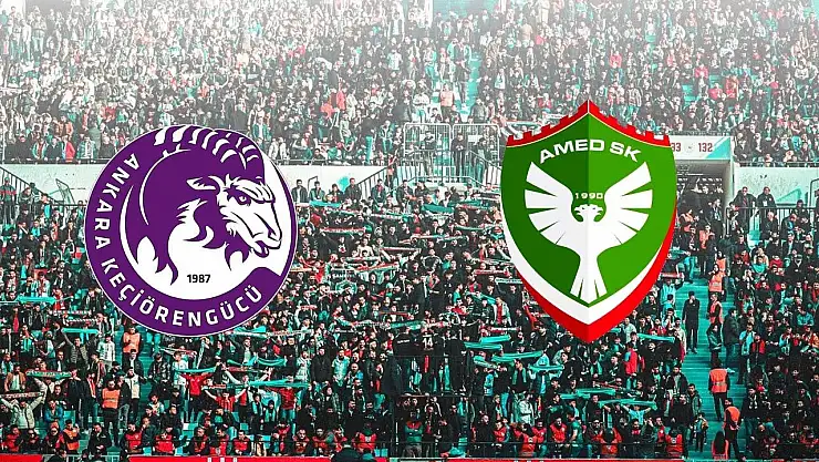 Amedspor, Keçiörengücü ile 13. randevusuna çıkıyor