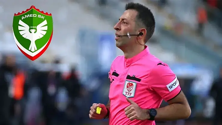 Amedspor-Keçiörengücü  kritik 90 dakikanın hakemi belli oldu!
