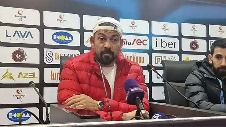Amedspor Teknik Direktörü Çetin: Her hafta 12'ye 11 oynuyoruz