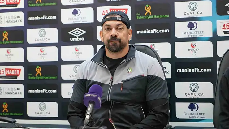 Amedspor Teknik Direktörü Servet Çetin'den maç sonrası öz eleştiri