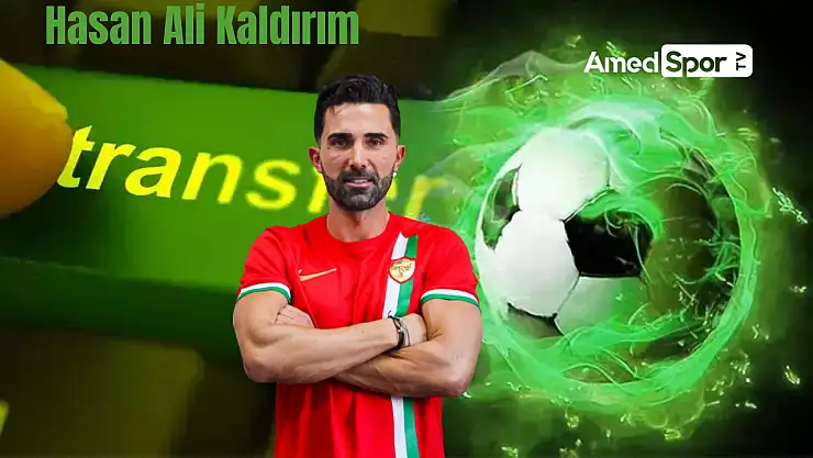 Amedspor transfer bombasını Patlattı: Hasan Ali Kaldırım kadroda
