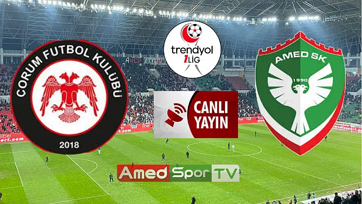 Amedspor'un Çorum FK sınavı: Maç saat kaçta ve hangi kanalda?