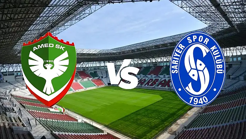 Amedspor 2 - Sarıyer 0