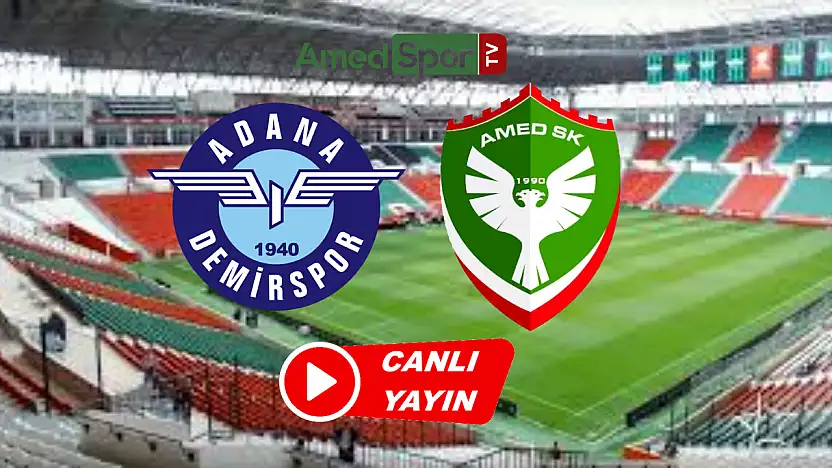 Adana Demirspor – Amedspor maçı ne zaman, saat kaçta, hangi kanalda?