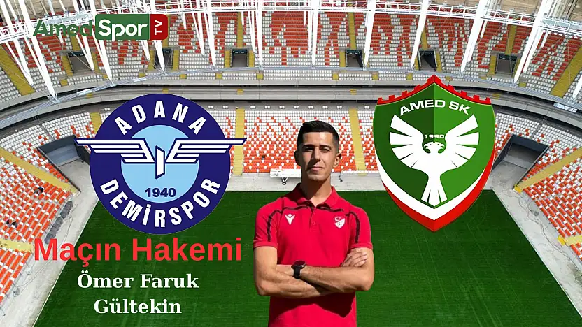 Adana Demirspor – Amedspor maçında hakem kadrosu açıklandı