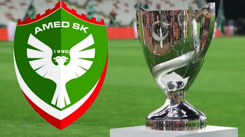 Amedspor'da kupa heyecanı! Silifke maçı tarihi belli oldu