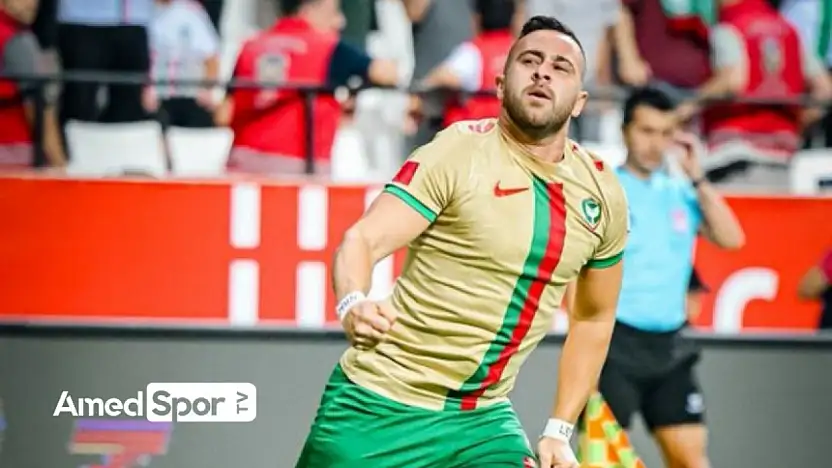 Amedspor-Erzurumspor FK: İlk devre 1-1 beraberlikle sona erdi