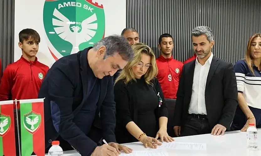 Amedspor altyapısına tam destek: DİMDER tüm giderleri üstlendi!