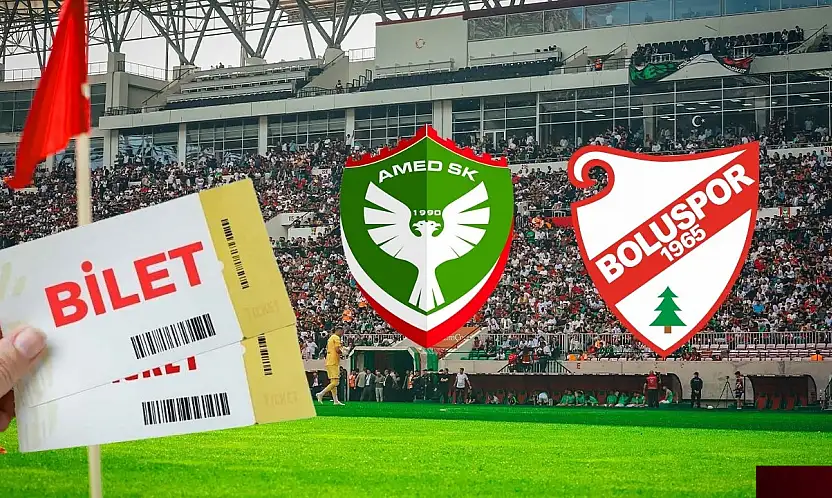 Amedspor, Boluspor deplasmanına hazır: Biletler tükendi
