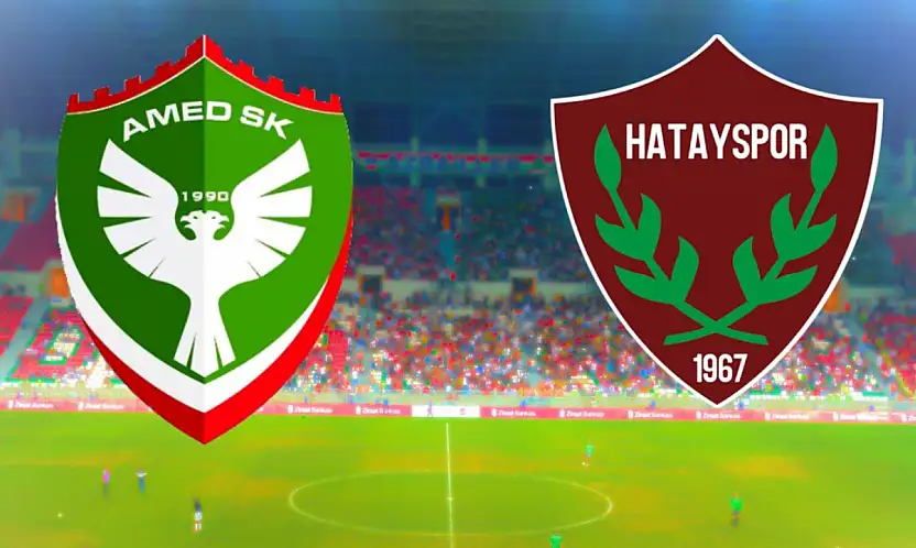 Amedspor – Hatayspor Maçı: İlk 11'ler Belli Oldu! Kritik Mücadelede Hedef 3 Puan