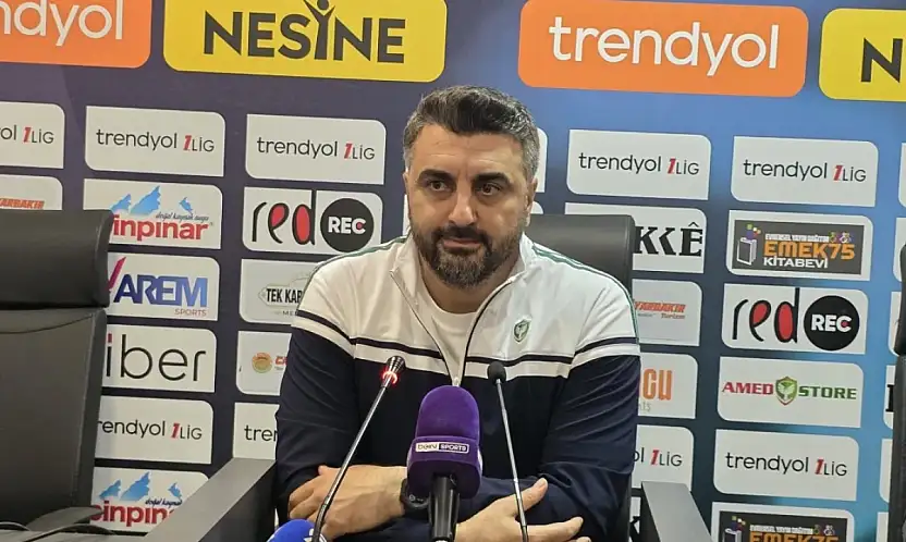 Amedspor Teknik Direktörü Sinan Kaloğlu: 'Bu takım sezon sonunda hedefe ulaşacak'